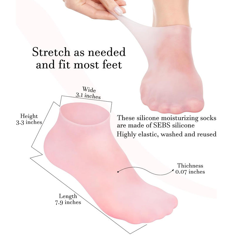 Winter Special Silicone Moisturizing Socks