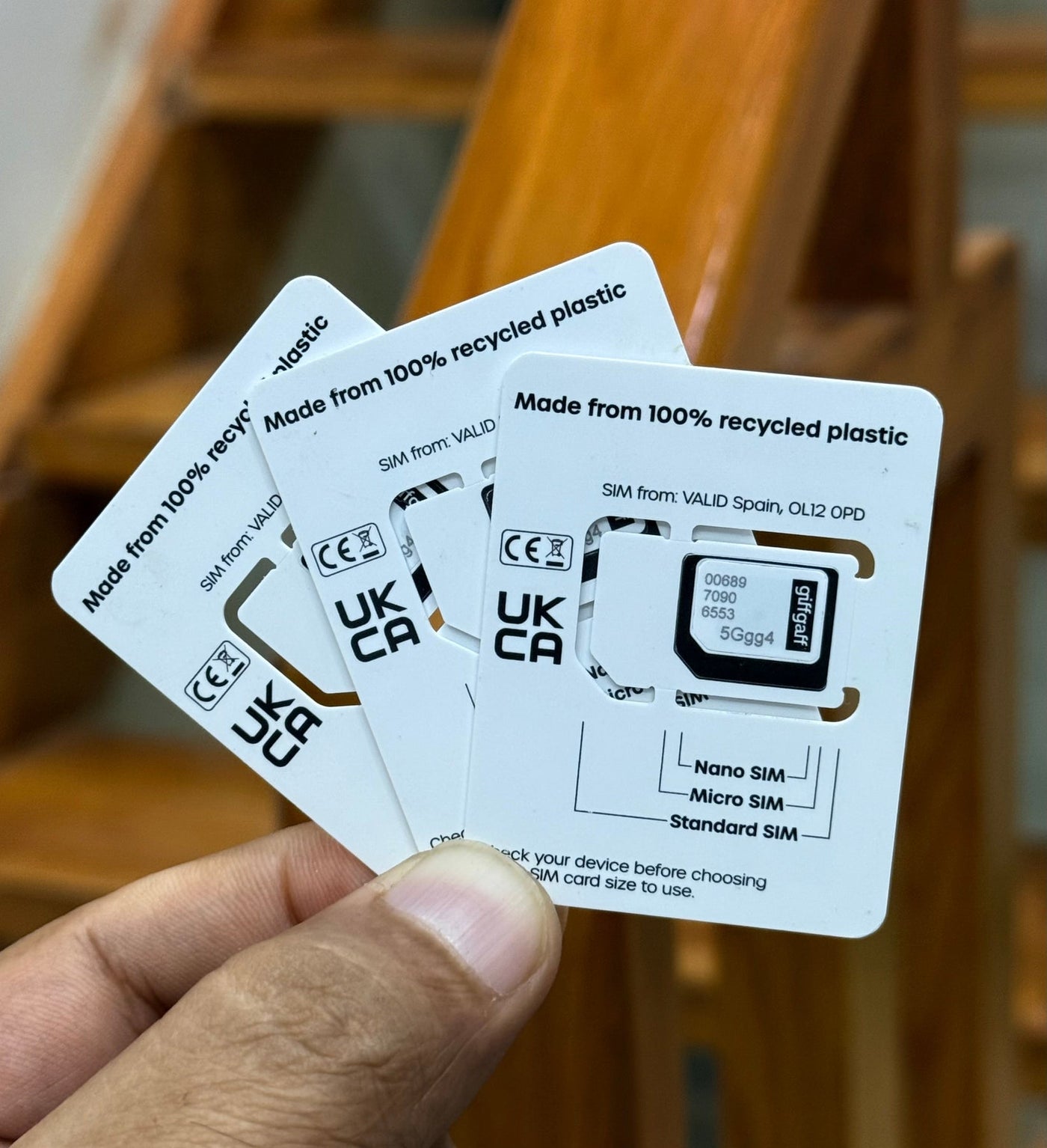 Original UK GiffGaff SIM