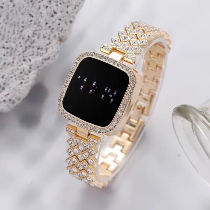 Luxury Diamond LED Watch